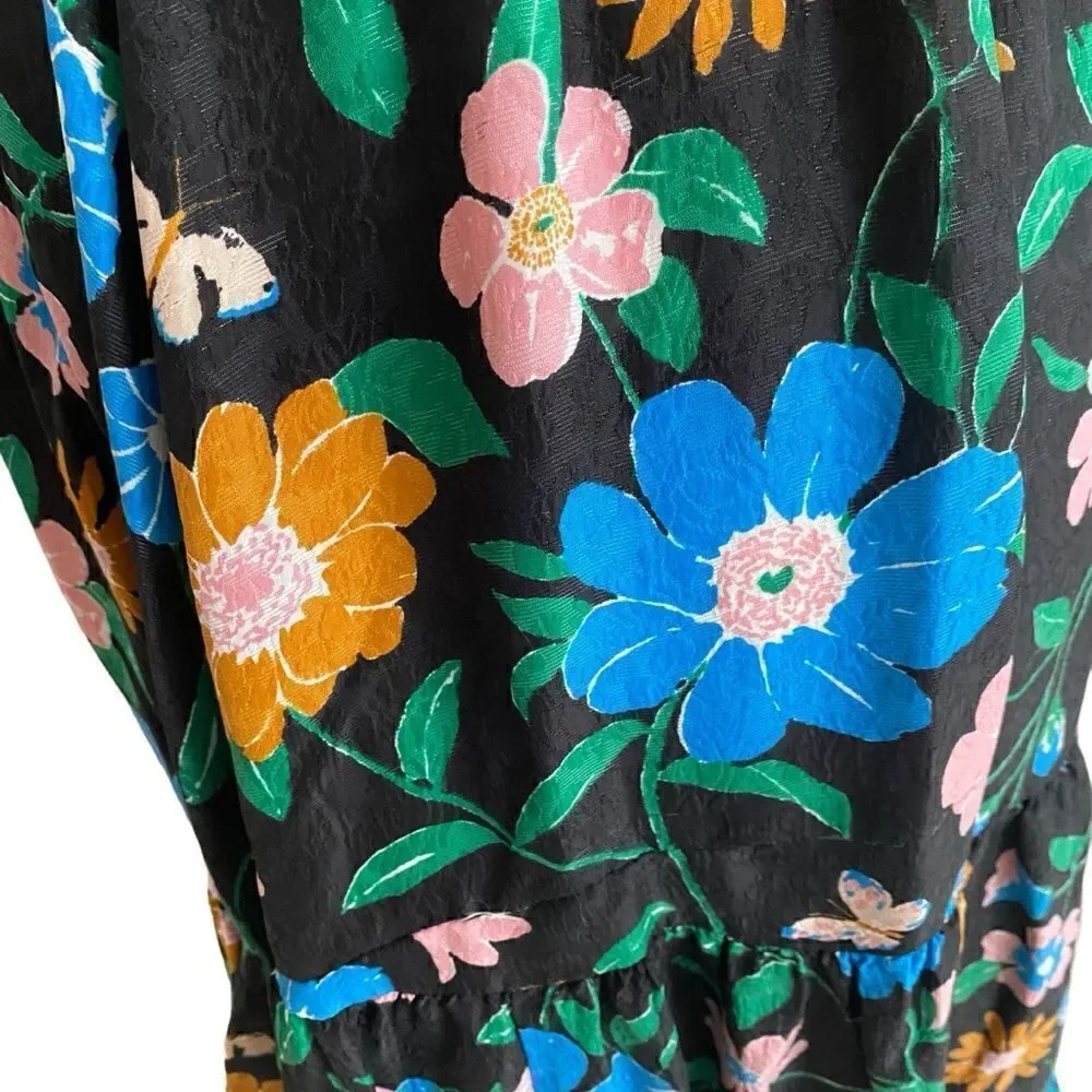 Kate Spade New York Floral Garden Skirt Size Small